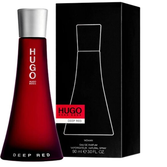 Hugo Deep Red Women 3 Oz Eau De Parfum Spray By Hugo Boss - Picture 1 of 1